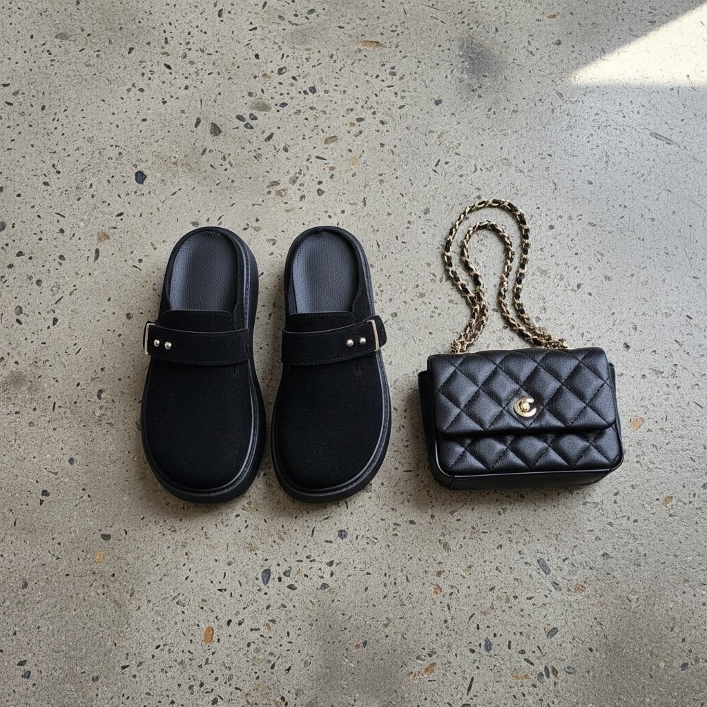 ,черные слипоны на высокой подошве,женская , повседневные,слипоны женские