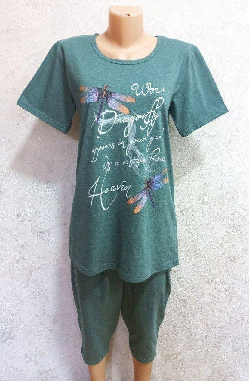 пижама с бриджами большие размеры,пижама с бриджами хлопок,пижама с бриджами,пижама женская с бриджами,пижама с бриджами домашний