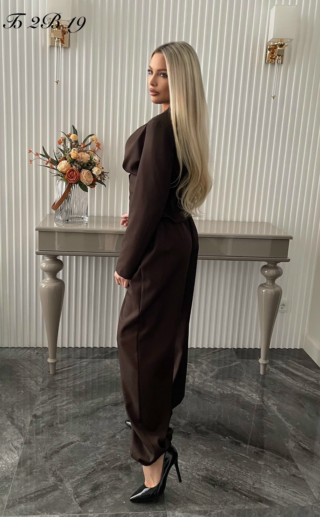 костюм брючный деловой с пиджаком классический mystique veil 225723301,костюм брючный классический,брючный костюм,брючный костюм dilana vip 1992 шоколад,брючный костюм женский