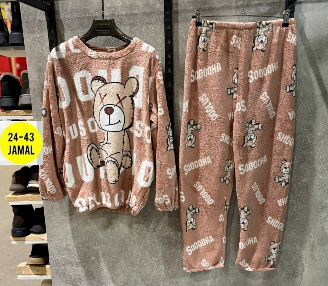 костюм теплый женский домашний пижама плюшевая,костюм теплый женский домашний пижама плюшевая urya+,пижама со штанами теплая домашняя плюшевая,костюм теплый женский домашний пижама плюшевая h’rose bra