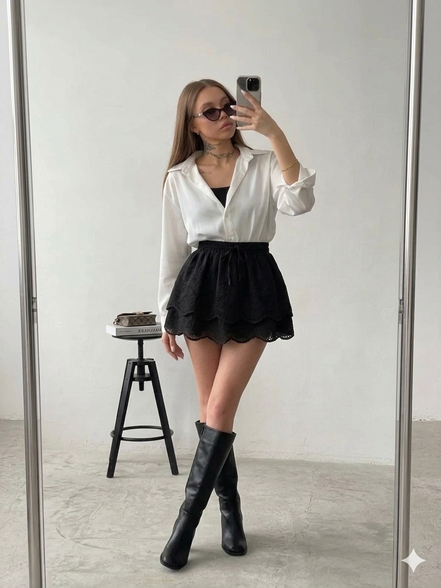 юбка с оборками,юбка с рюшами,короткая юбка в рубчик с рюшами,юбка,кружевная юбка