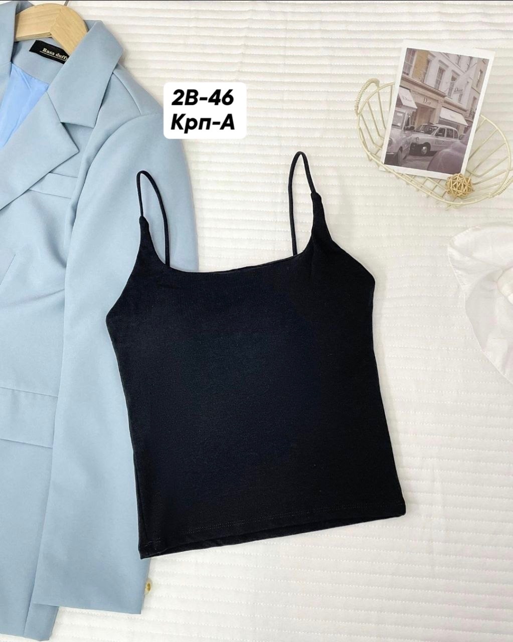 топ женский,женский топ на бретельках,женская майка,топик,топ женский черный