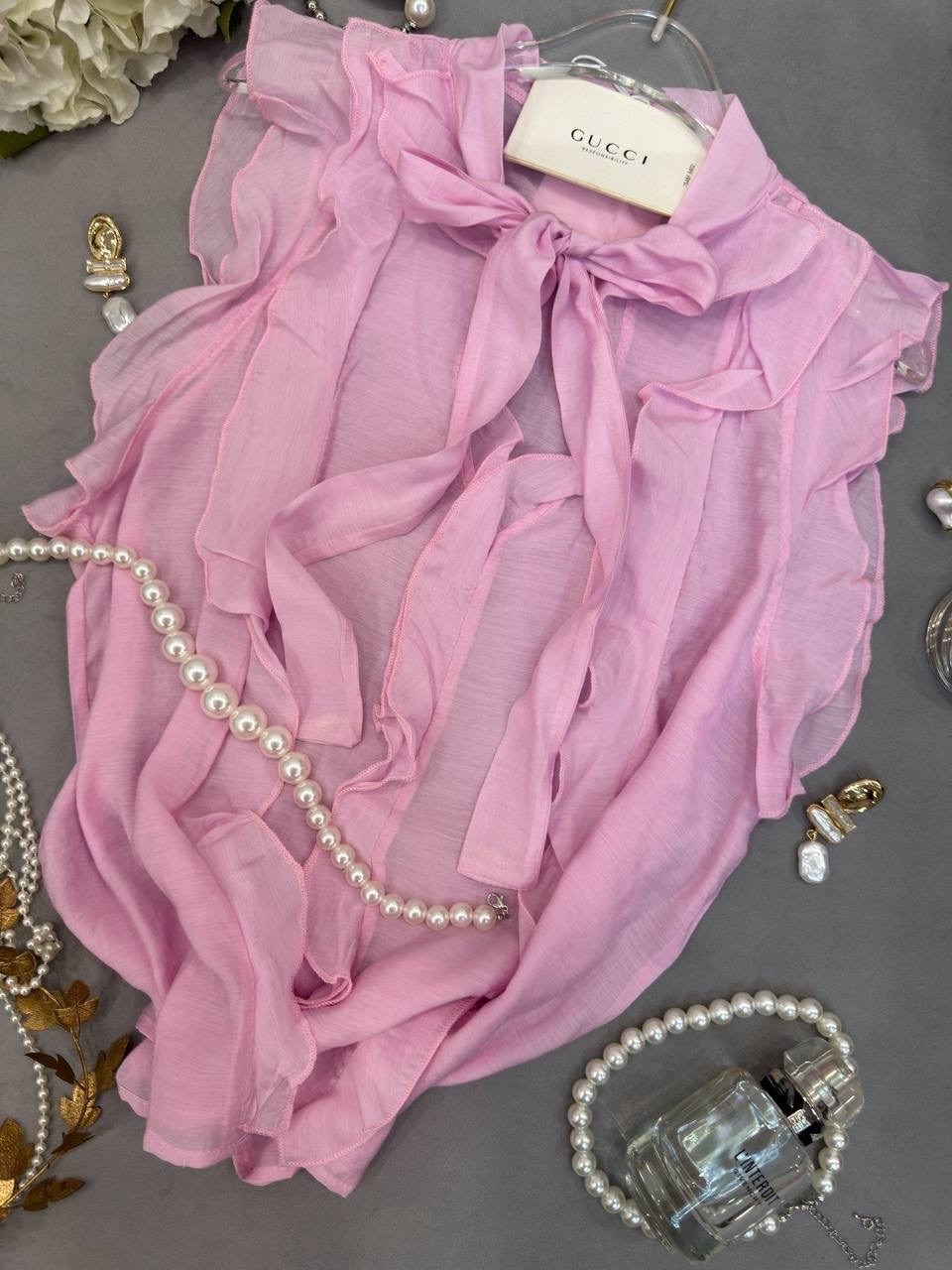 блузка с оборками,блуза,нарядная блуза,оливковая блузка,женская блузка рюшами