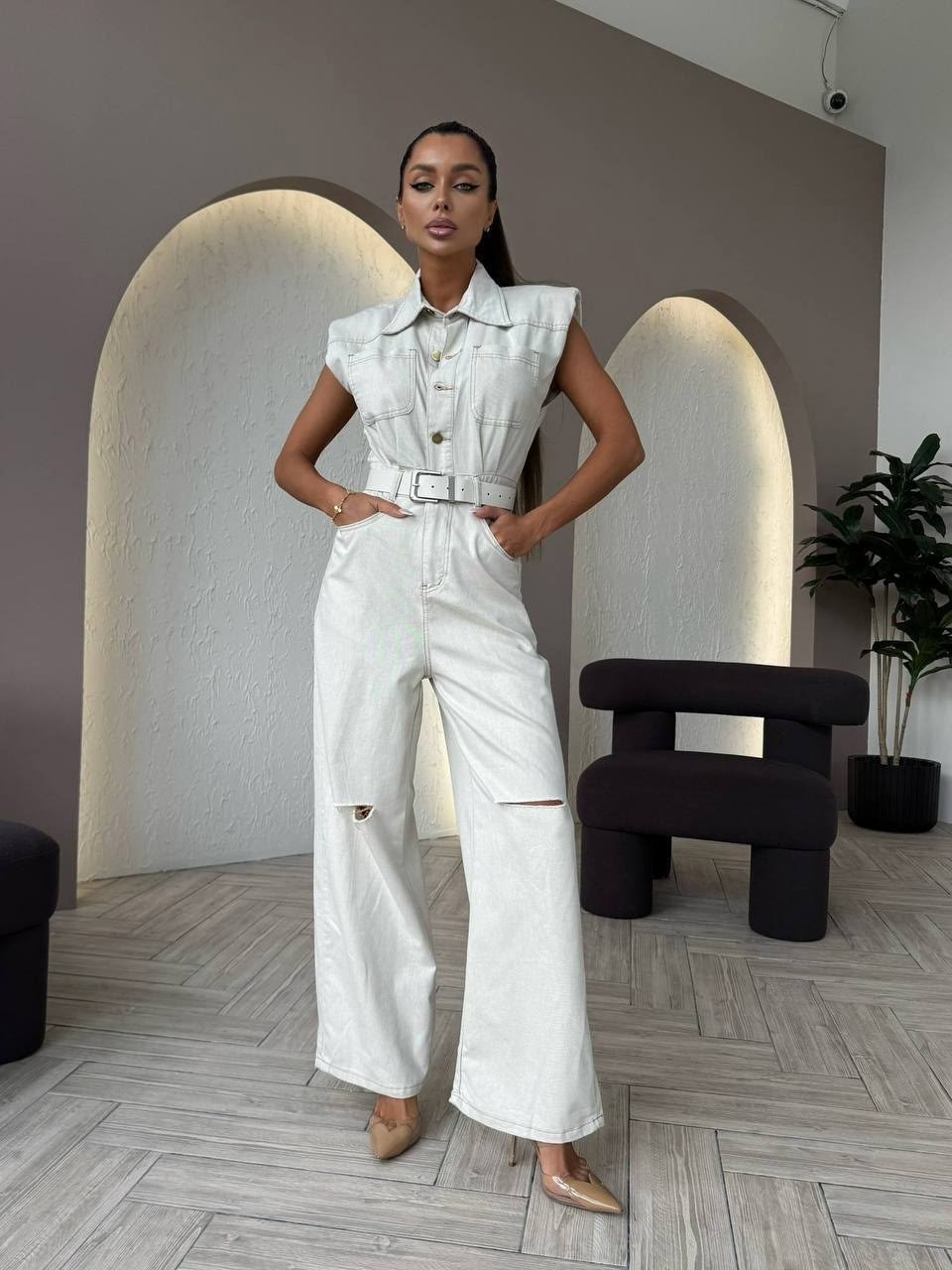 комбинезон джинсовый,женский джинсовый комбинезон,женские комбинезоны,белый комбинезон,элегантные комбинезоны