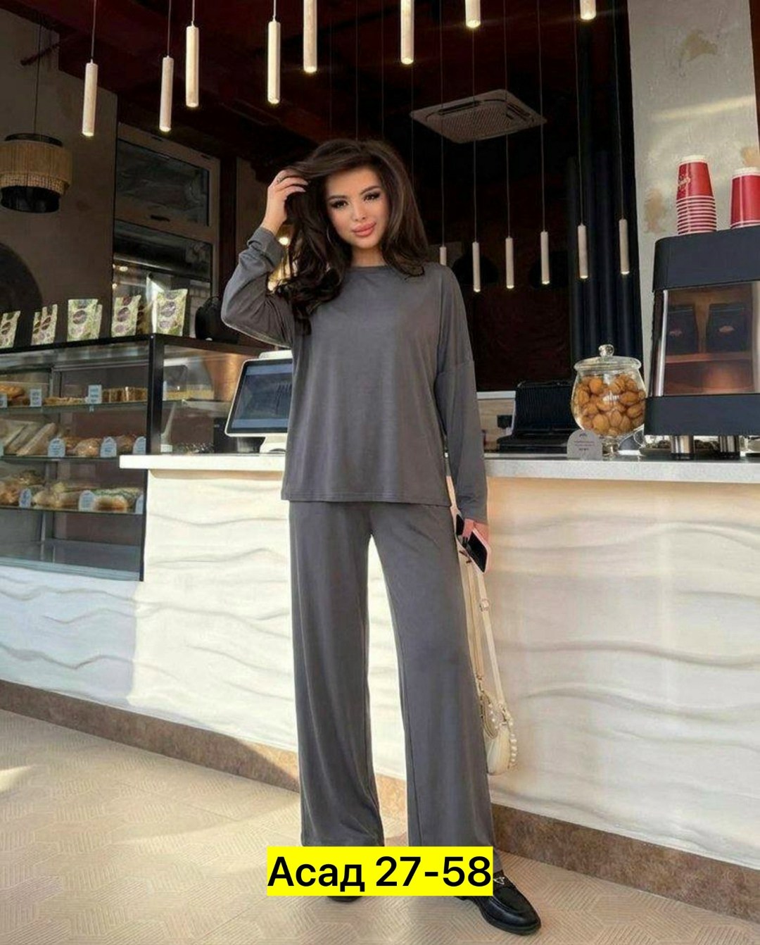 женский трикотажный костюм с кофтой и брюками палаццо,костюм женский с брюками,мусульманская одежда,женские костюмы