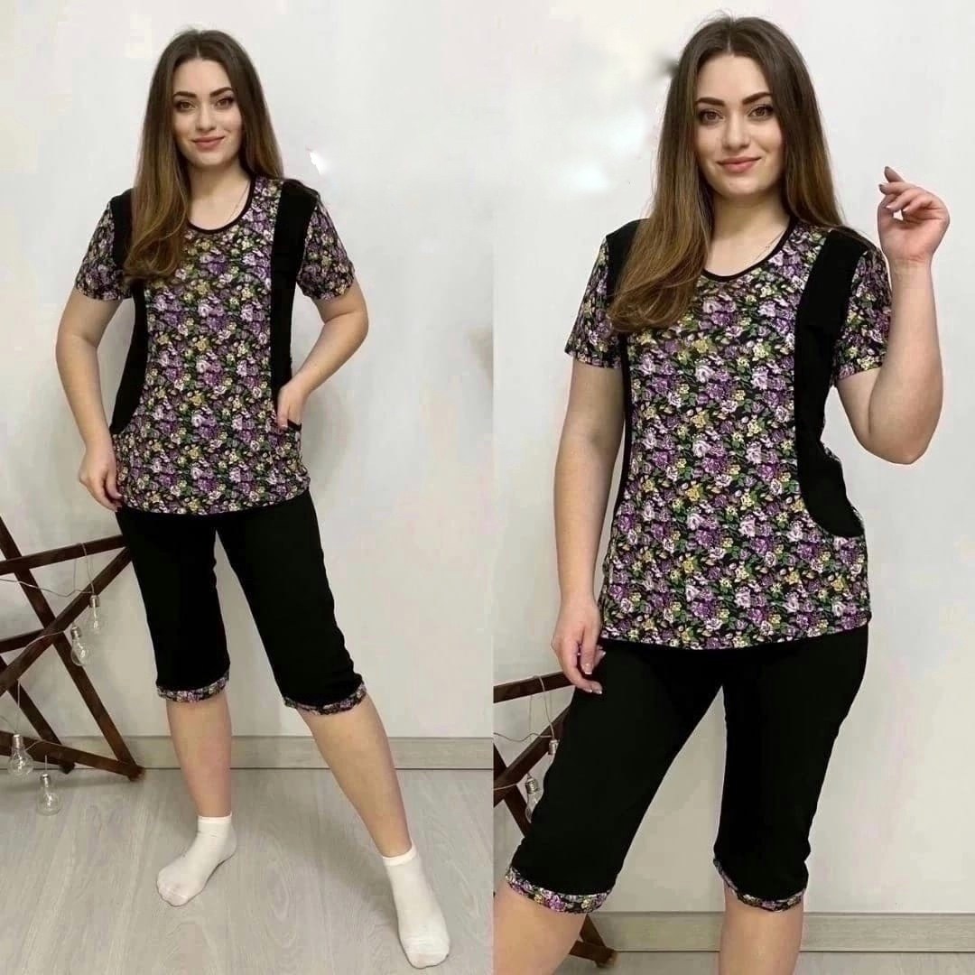 домашняя одежда пижама,костюм двойка женская,костюм домашний с бриджами,домашние костюмы,пижама с бриджами