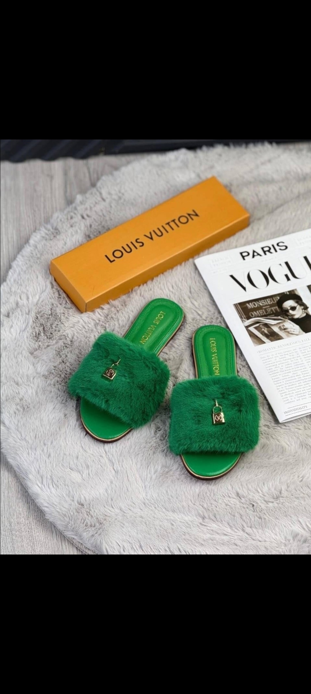меховые тапочки луи виттон,тапочки женские,тапки с мехом,шлепки с мехом,тапочки louis vuitton