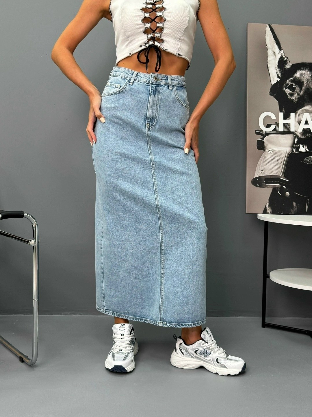 джинсовая юбка макси,джинсовая юбка,длинная джинсовая юбка,джинсовая юбка миди,женская джинсовая юбка