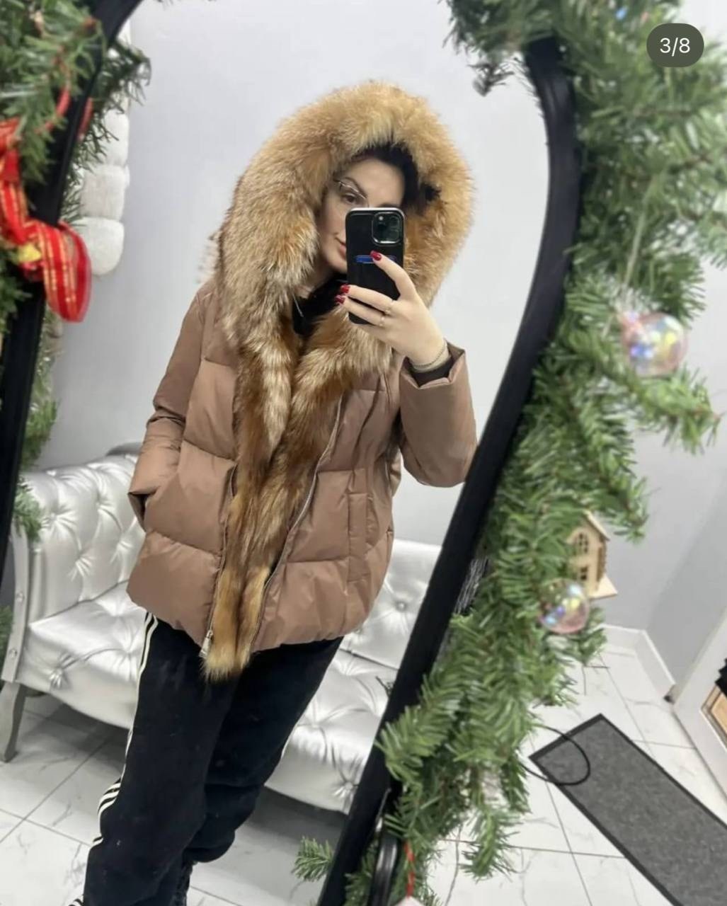 пуховик женский мех фиолетовый пух,куртка - пуховик с мехом чернобурки city furs цвет фиолетовый,пуховик зимний женский,пуховик фиолетовый оверсайз с чернобуркой,пуховик женский мех натуральный