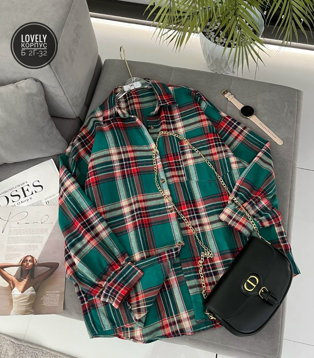 рубашка в клетку женская,женская рубашка в клетку оверсайз,рубашка в клетку,стильная женская рубашка,рубашка в клетку свободного кроя