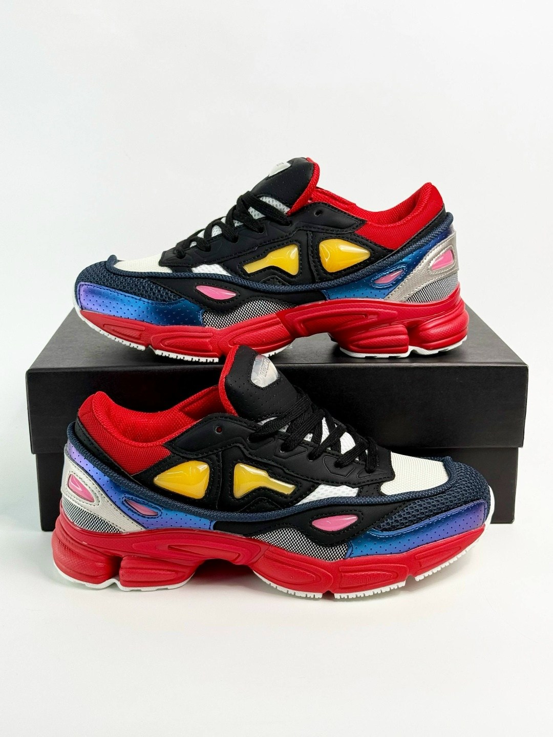 raf simons adidas ozweego 2,adidas raf simons ozweego,adidas ozweego 2 x raf simons,кроссовки adidas x raf simons ozweego 2 "black red & pearl grey",адидас раф симонс озвиго 2