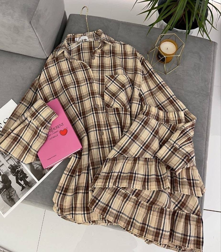 платье двоек в клетку в комплекте с повязной юбкой,костюм с юбкой и рубашкой,костюм с юбкой и рубашкой в клетку vi&so 332044247,костюм двойка с юбкой и рубашкой в клетку btf brand,костюм с короткой юб