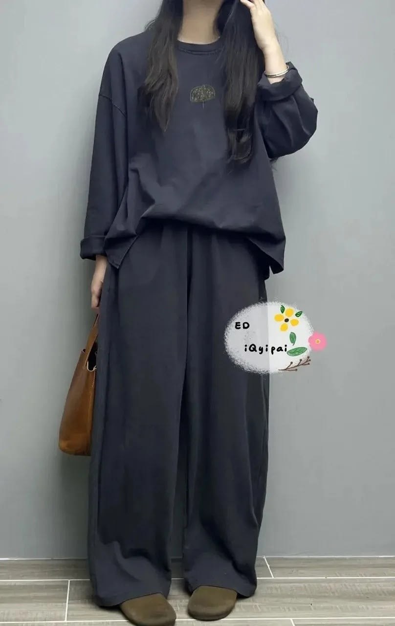 корейская одежда,стиль корейский,широкие брюки,брюки стиль,брюки корейские