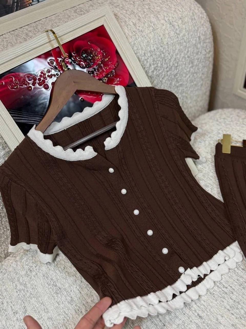 платья вязаная,трикотажные костюмы,костюм с юбкой,женский трикотажный комплект,женский трикотажный комплект из двух предметов