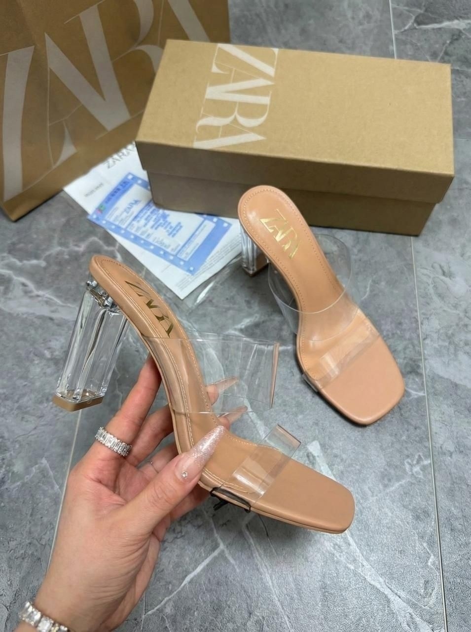 женские босоножки,босоножки zara,,прозрачные босоножки,босоножки на каблуке