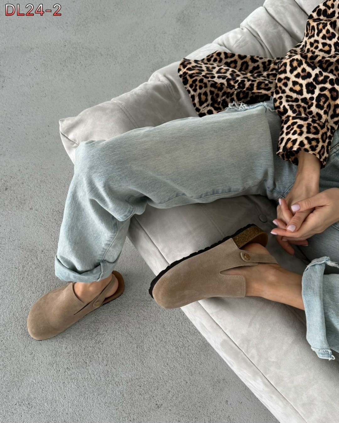 ,шлепанцы женские, повседневные,босоножки натуральная,замшевые сабо