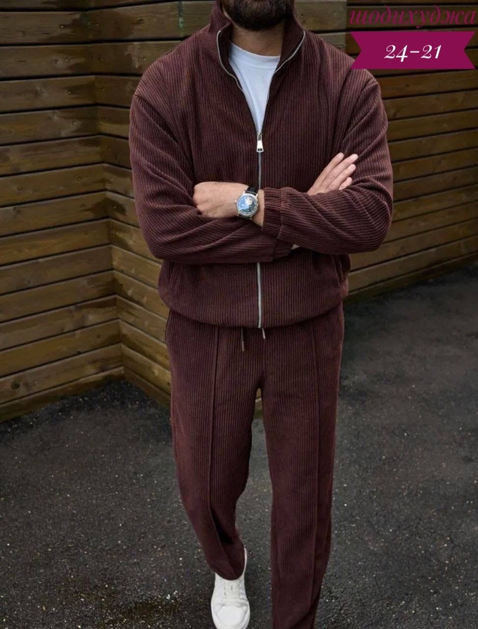 спортивный костюм вельветовый мужской,спортивный костюм из вельвета мужской,мужская мода,велюровый костюм,спортивный костюм вельветовый tm limited