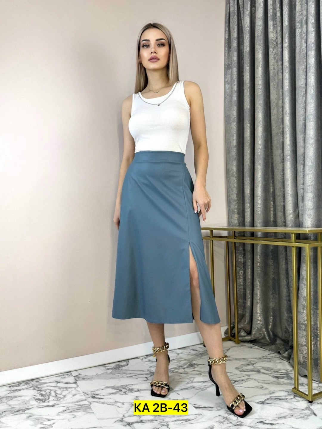 юбка женская голубая,юбка экокожа,юбка женская,юбка,юбка женская миди