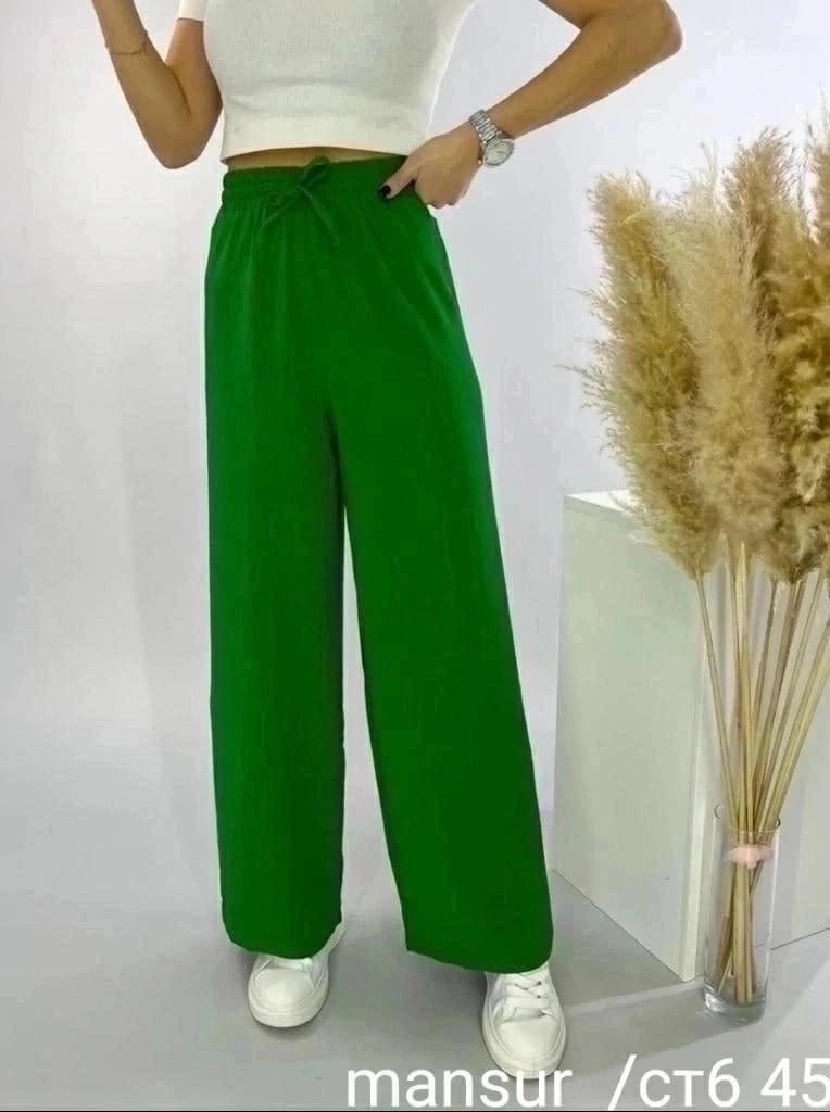 широкие брюки палаццо,брюки женские широкие на резинке палаццо,широкие брюки палаццо на резинке ns wear,женские брюки палаццо,брюки летние палаццо широкие chika collection