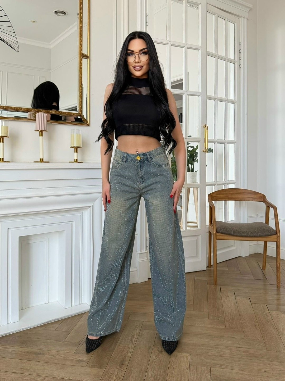 женские джинсы,брюки джинсы,джинсы,стильные джинсы,джинсы широкие