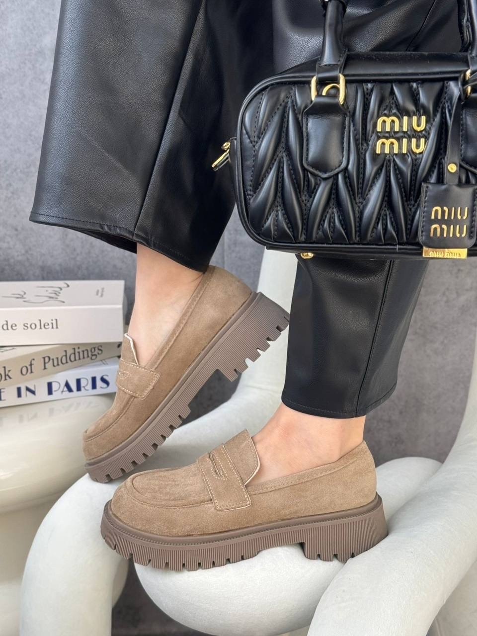 ,модные лоферы,бежевые лоферы,женские лоферы,лоферы на платформе