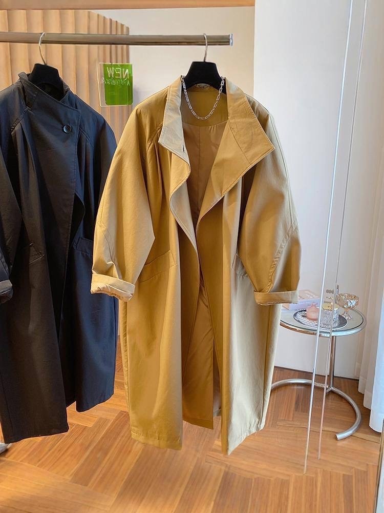 плащ с воротником стойкой,плащ средней длины,плащ модный,женские плащи,пальто модное