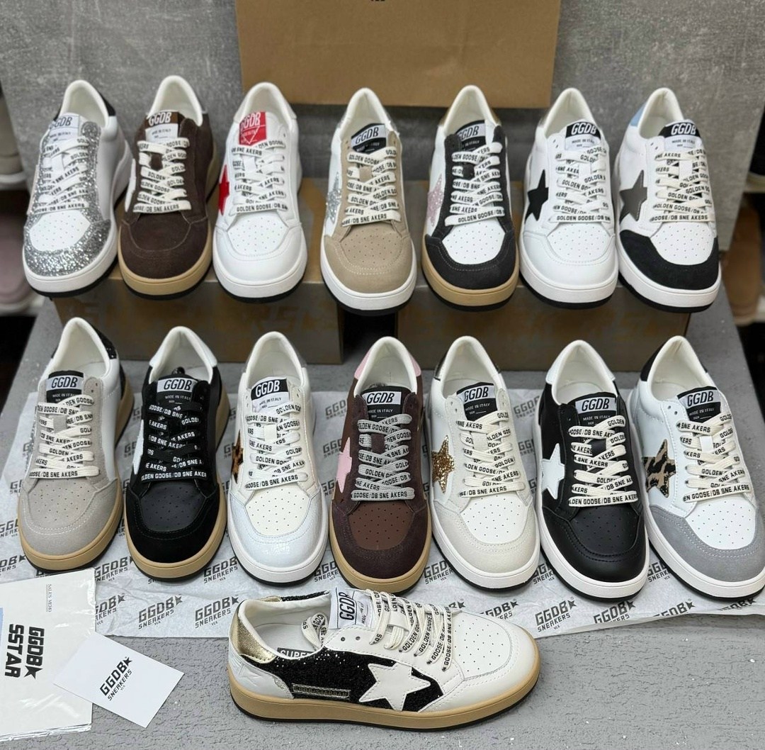 кроссовки golden goose ball-star low белый красный,кроссовки golden goose,кеды golden goose,кеды golden goose "ball star" красные,golden goose sneakers