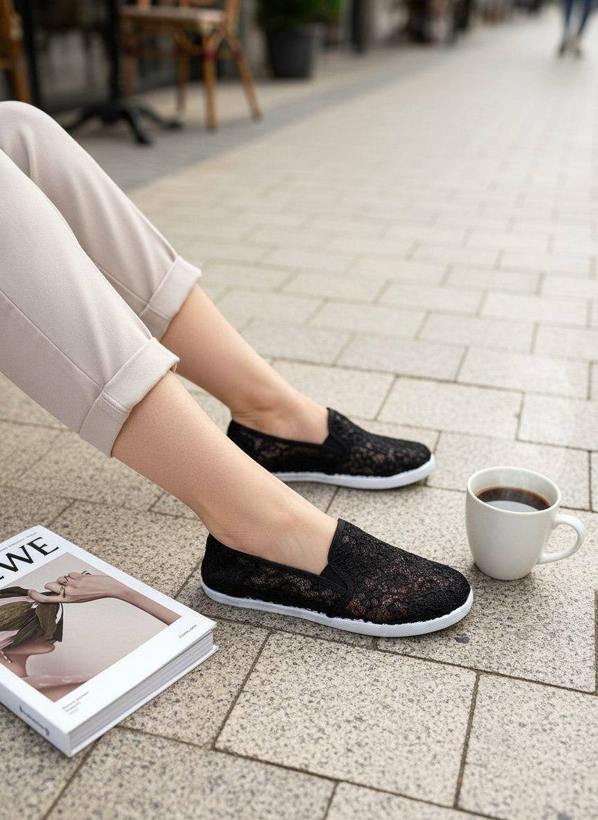 ,слипоны женские, женская, повседневные,слипоны сетка