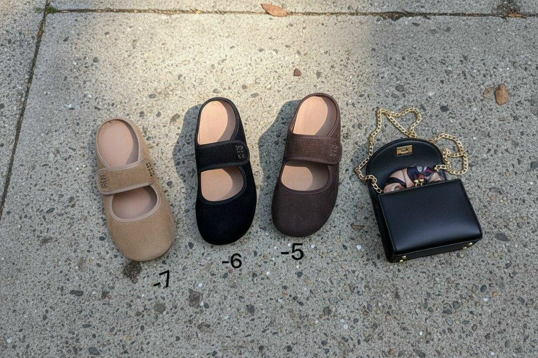 , женская,туфли на плоской подошве,модные тапочки, повседневные