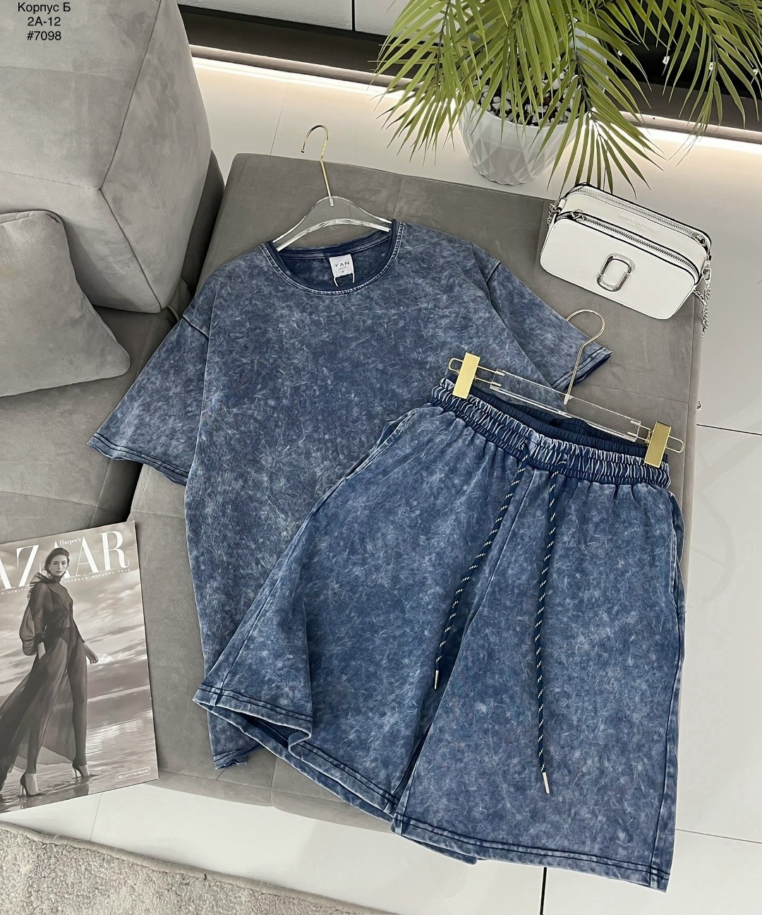 футболка оверсайз варенка серая 2man 538234492,футболка оверсайз варенка,футболка оверсайз,футболки женская,костюм женский