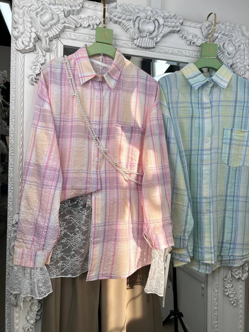 рубашка женская,рубашка стильная,рубашка,женская рубашка в клетку,рубашка оверсайз в клетку