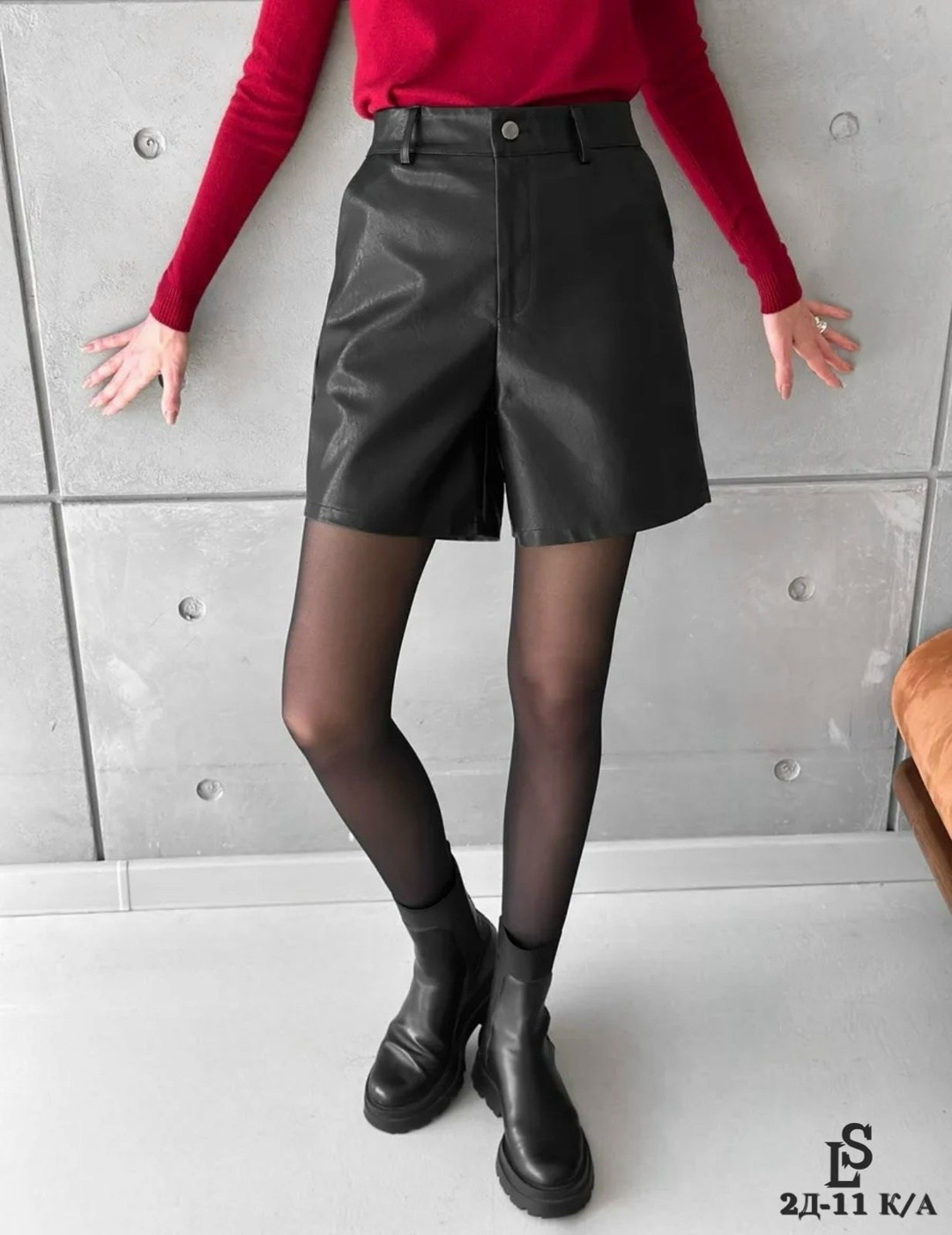 женские кожаные шорты,кожаные шорты,шорты из экокожи женские,кожаные шорты с высокой посадкой,женские шорты