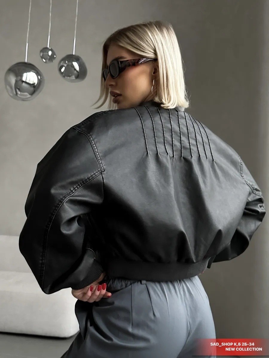 кожаный женский бомбер,кожаный бомбер,бомбер женский,верхняя одежда duna женская кожаный бомбер,коричневый кожаный бомбер