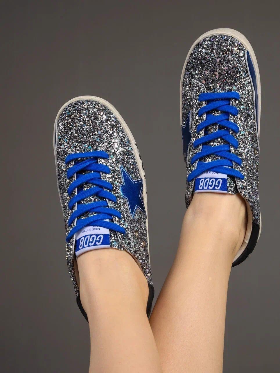 ,кеды golden goose,женские кеды,кроссовки golden goose,golden goose кеды блестящие