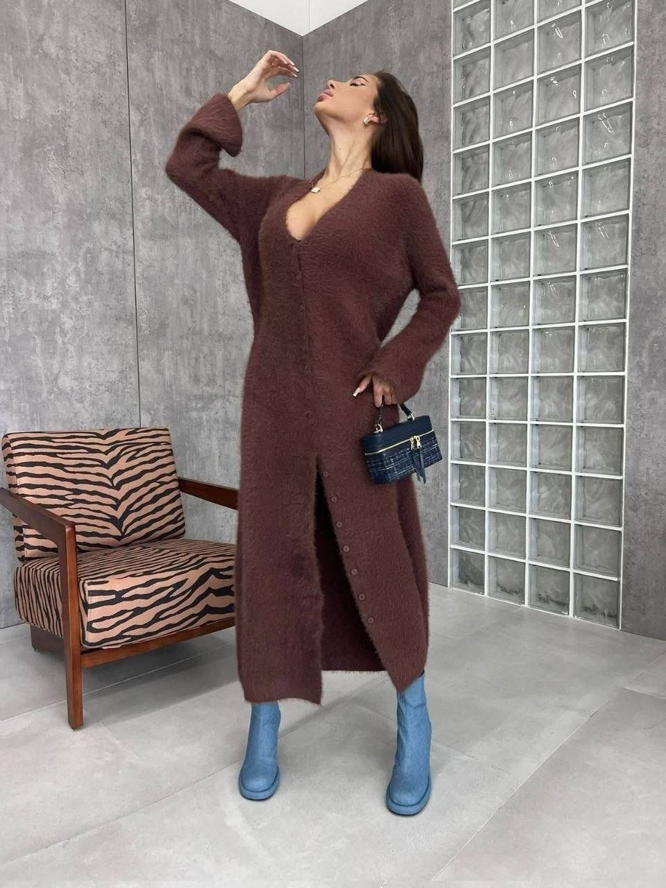 кардиган длинный пушистый max harmony,кардиган длинный пушистый,кардиган,длинный кардиган,кардиган женский длинный