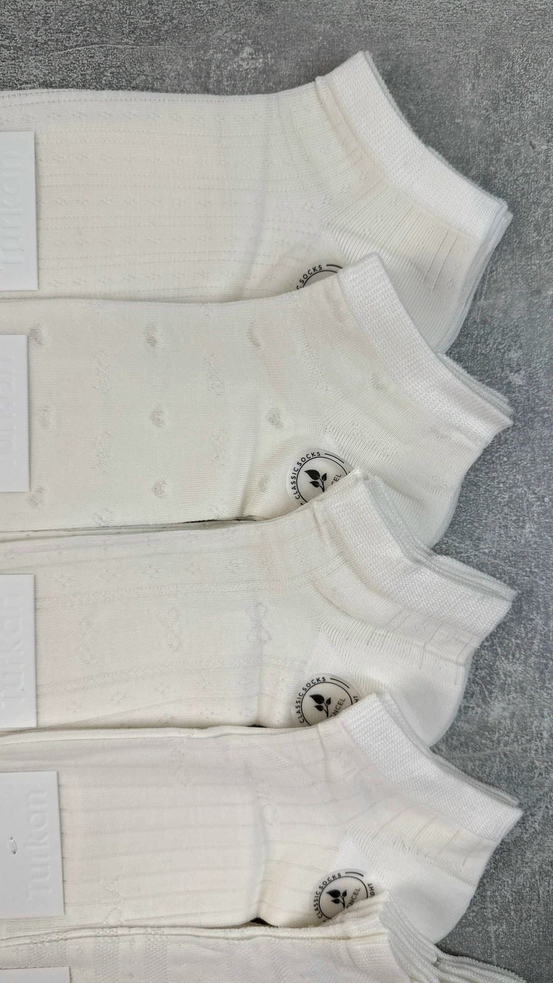 носки короткие набор 10 пар туркан,носки женские 10 пар,женские носки,носки женские белые,комплект носки женские