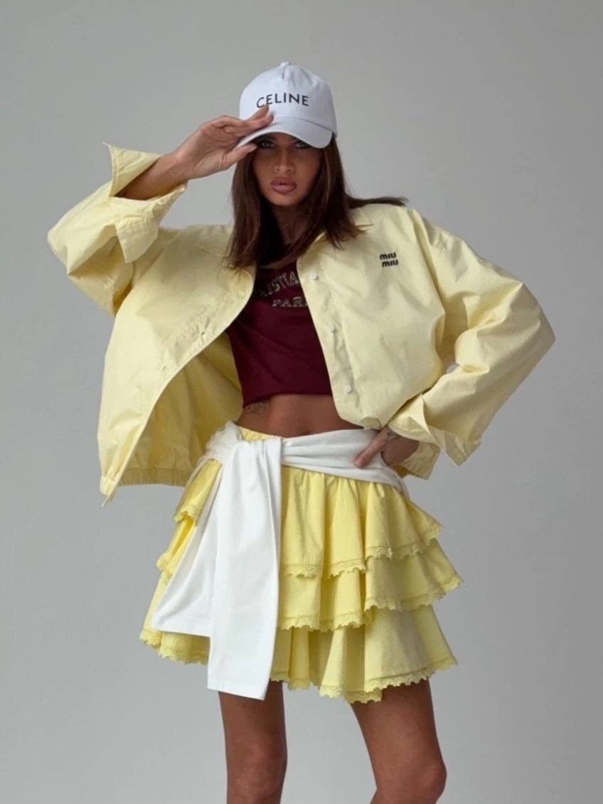 куртка женская,куртка оверсайз,легкая куртка,желтая куртка