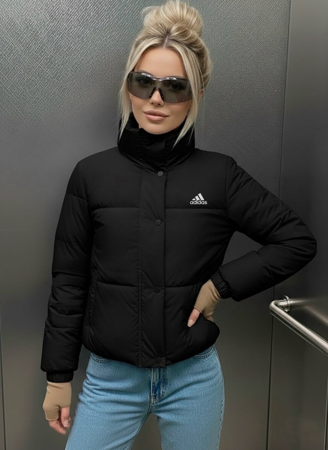 пуховик женский adidas,женская куртка adidas,куртка adidas женская белая,пуховик adidas,пуховик адидас женский белый