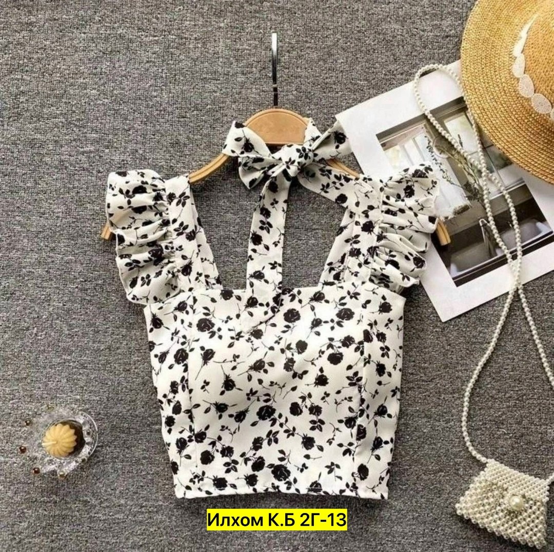 топ женский,женский короткий топ,,топ с рюшей