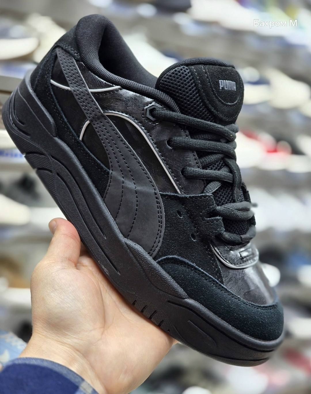 кроссовки puma,кроссовки puma 180,мужские кроссовки puma,кроссовки puma 180 night rider,кроссовки puma 180 цвет черный