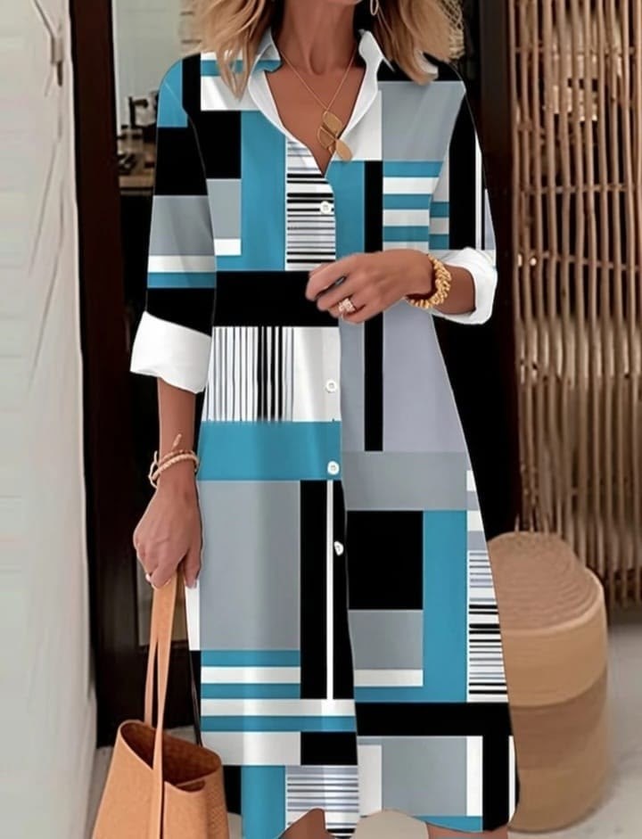 платье рубашка с принтом,женское платье рубашка,платье рубашка в полоску,повседневные платья,платье рубашка повседневное длинное