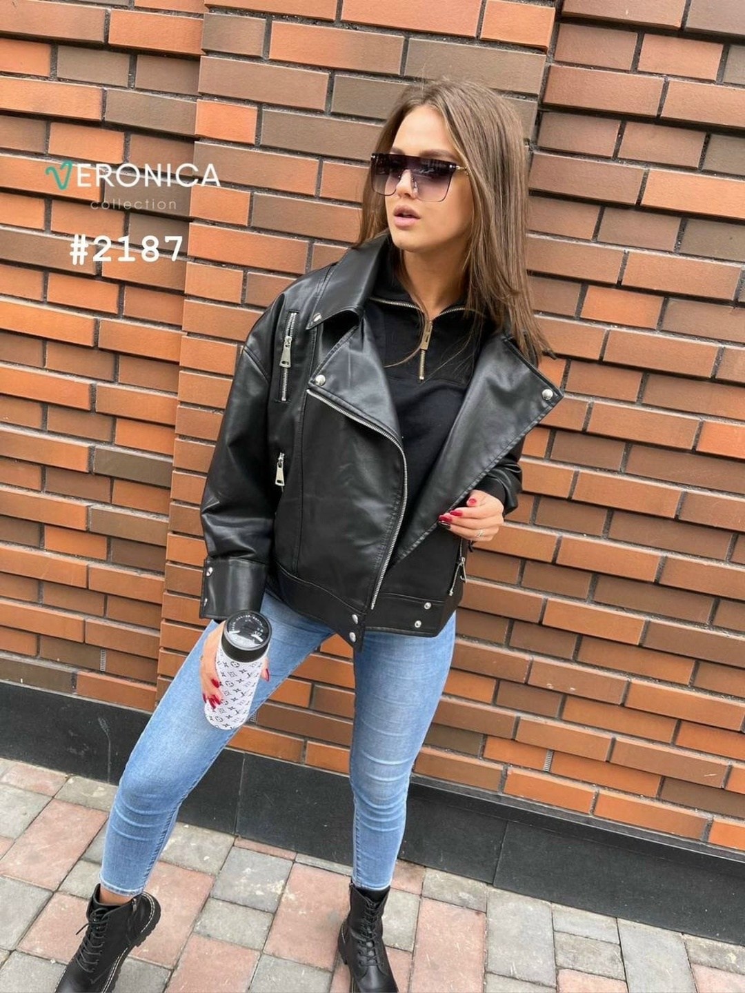 куртка свободного кроя,куртка из экокожи,стильная куртка,куртка свободная,женская куртка из экокожи