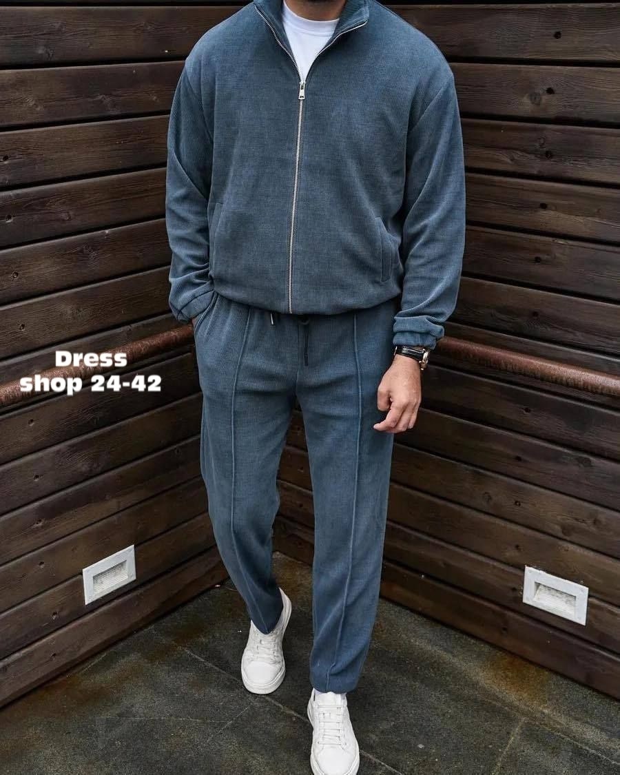 спортивный костюм вельветовый мужской,мужская мода,спортивный костюм мужской модный из микровельвета коричневого цвета,велюровый костюм,костюм