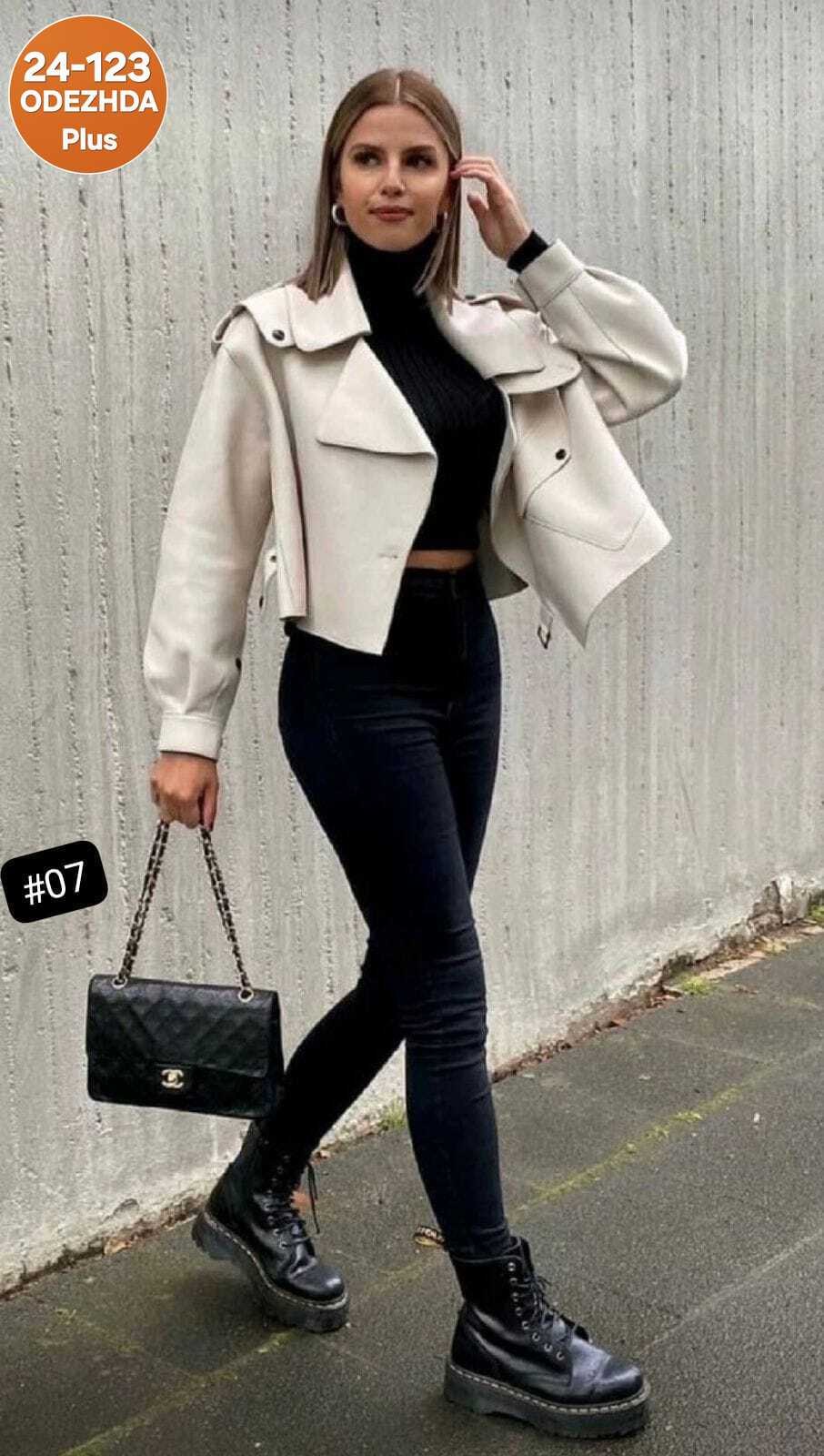 белая кожаная куртка,женская куртка из искусственной кожи,куртка косуха,модная женская куртка,кожаная куртка