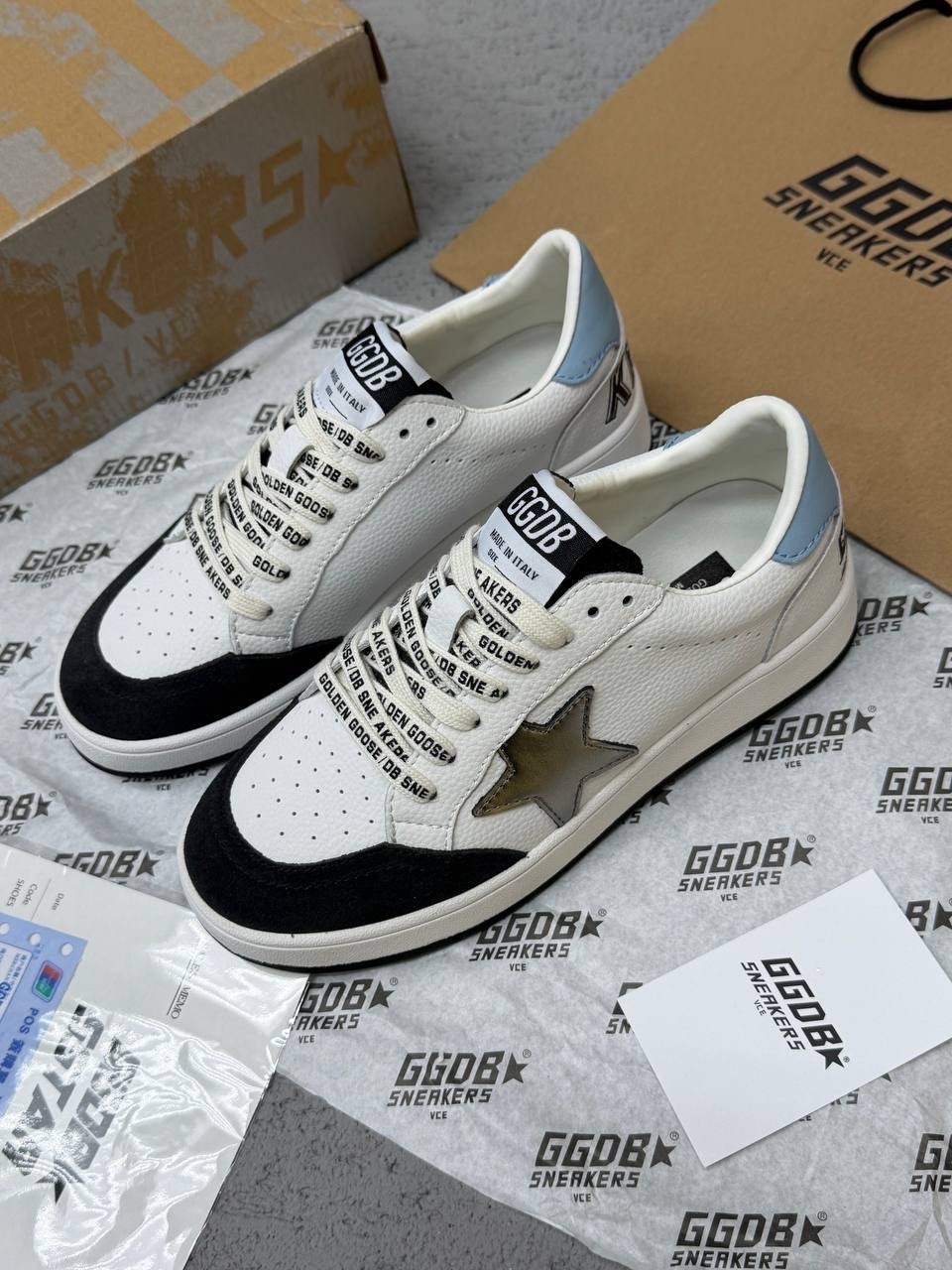 кроссовки golden goose ball-star low белый красный,кроссовки golden goose,кеды golden goose,кеды golden goose "ball star" красные,golden goose sneakers