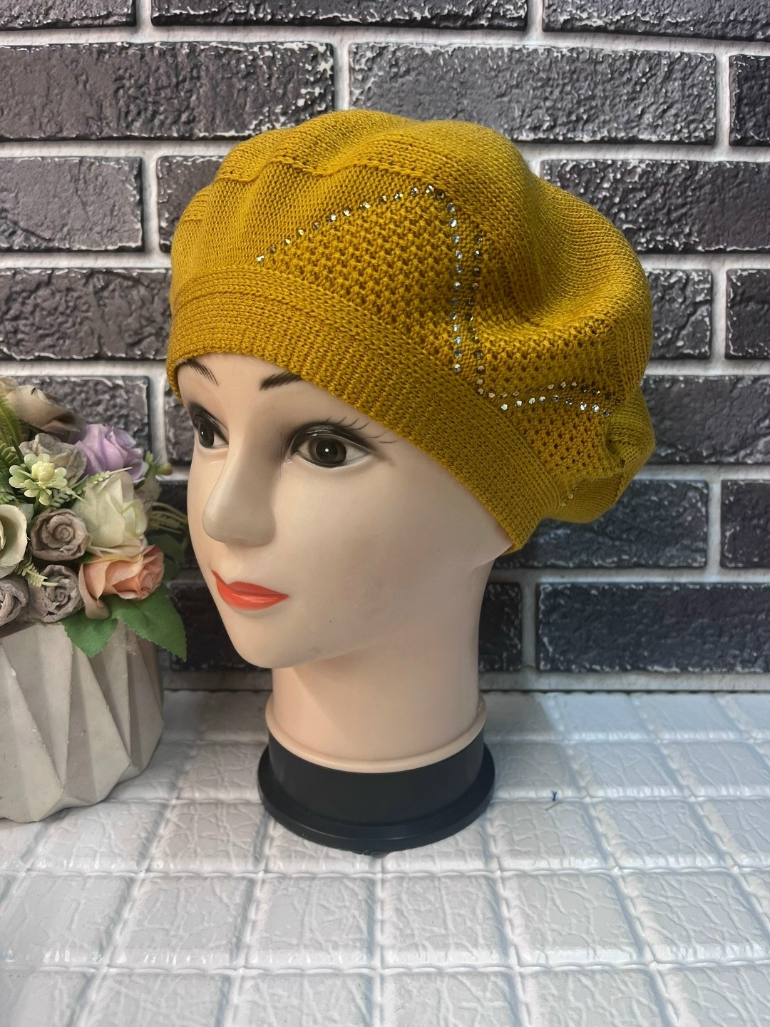 берет женский,шапка женская,берет демисезонный вязаный,шапка для женщин,берет женский вязаный