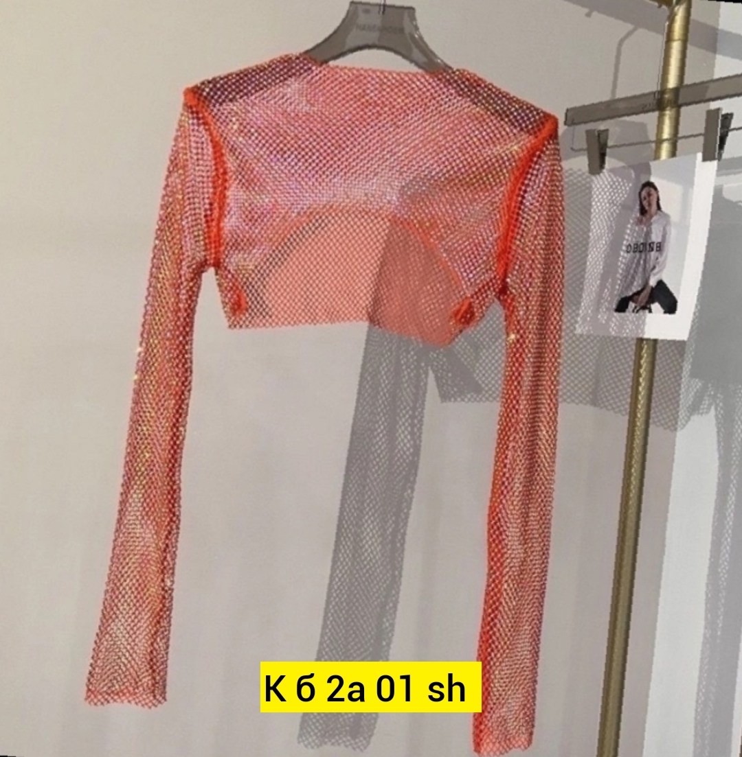 сетчатая кофта,кофта сетка с блестками,лонгслив из сетки со стразами,блестящая сетчатая куртка с бриллиантами,блузка сетка со стразами