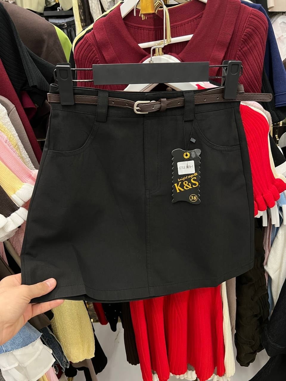 замшевая юбка,юбка с поясом,вельветовая юбка,юбка в корейском стиле,юбка