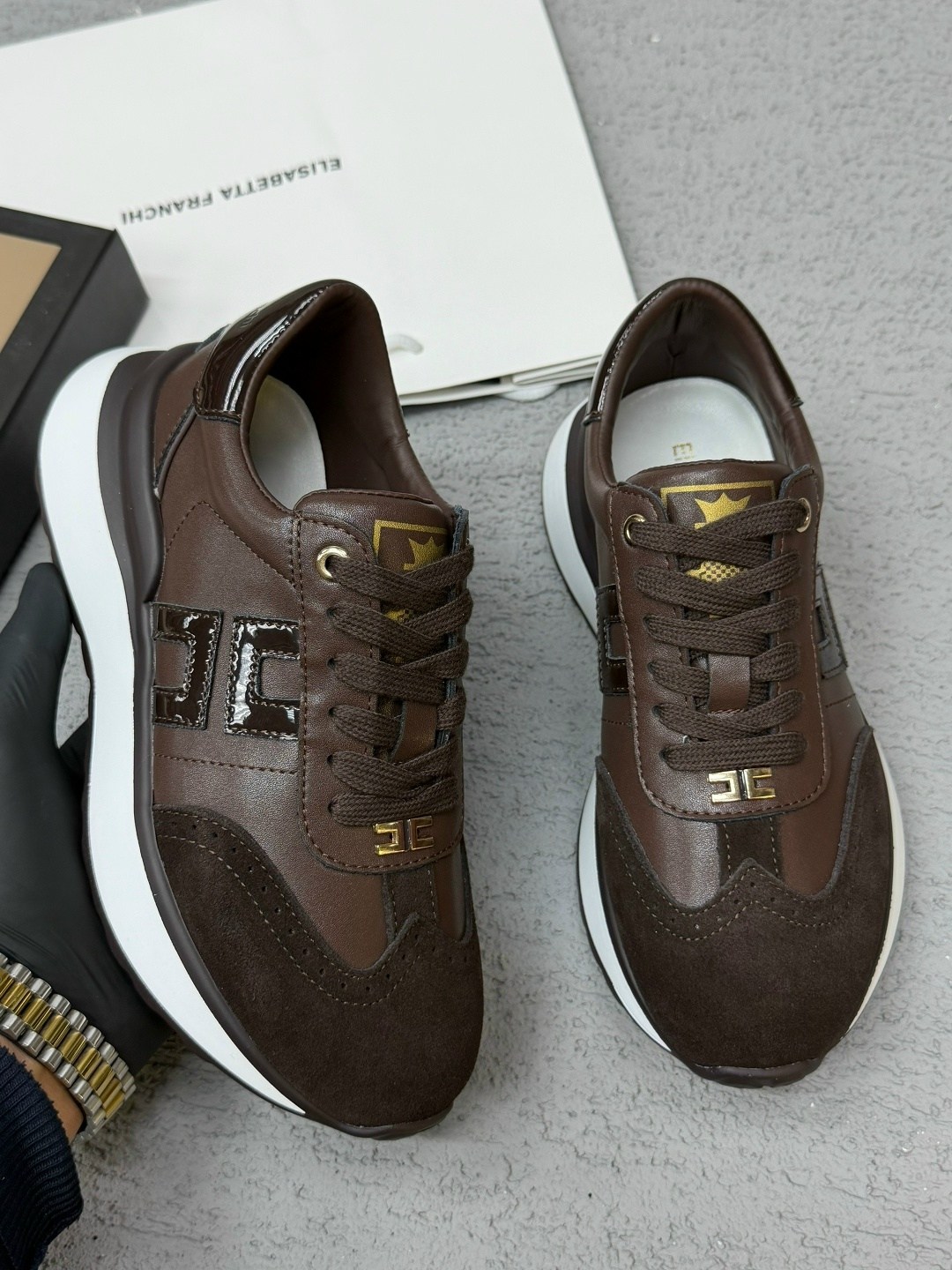 ,женские кроссовки,hogan кроссовки,комбинированные кроссовки, женская