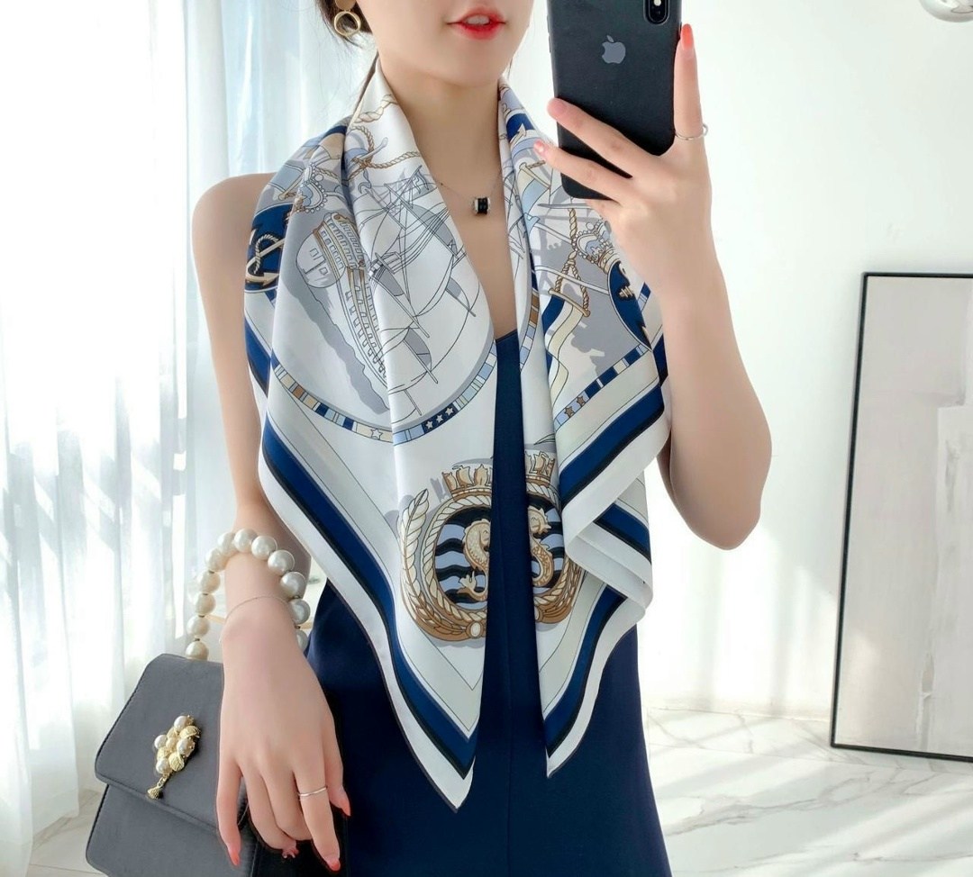 женский шелковый шарф,шелковый шарф,платок в полоску,платки шелковый на голову и шею,шарф женские